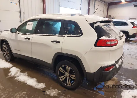 2015 Jeep Cherokee Sport from USA, damaged, VIN 1C4PJLAB5FW762517